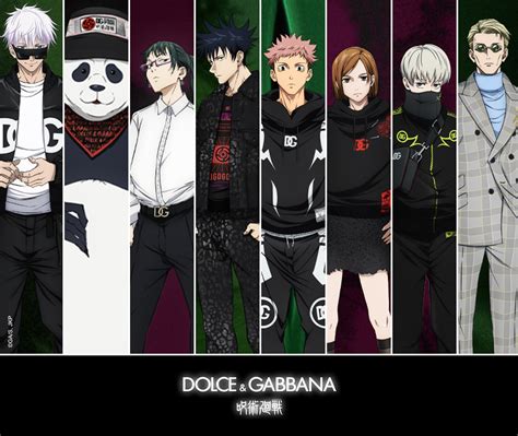 jjk dolce and gabbana|dolce gabbana x jujutsu kaisen.